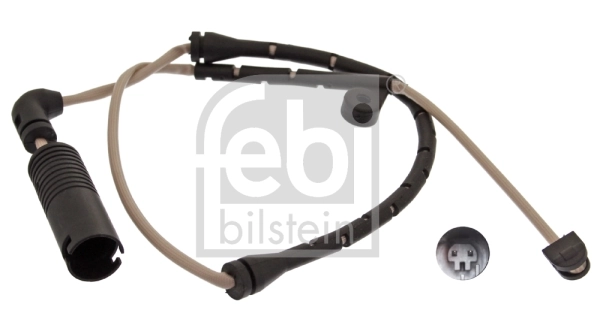 Warning Contact, brake pad wear